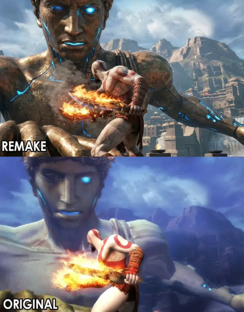 Kratos God of War Trilogy Remake PS5